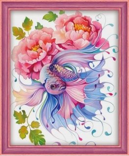 Beldizart Diamond painting set Watercolor Fantasy 40х50 cm AZ-1557