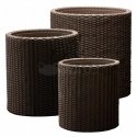 Keter S+M+LCYLINDER PLANTERS, 230217 Keter S+M+LCYLINDER PLANTERS, 230217
