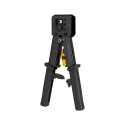 Rebel RJ45, RJ12, RJ11 pass-through plug holder Rebel RJ45, RJ12, RJ11 pass-through plug holder