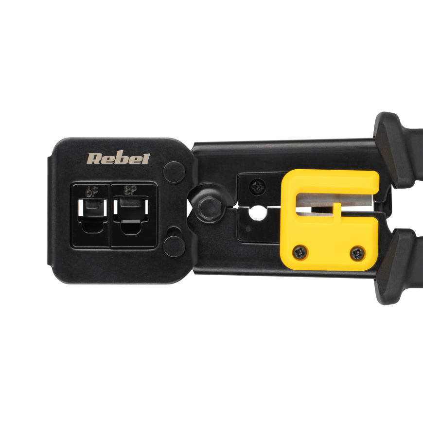 Rebel RJ45, RJ12, RJ11 praėjimo kištuko griebtuvas – 3