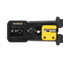 Rebel RJ45, RJ12, RJ11 pass-through plug holder Rebel RJ45, RJ12, RJ11 pass-through plug holder