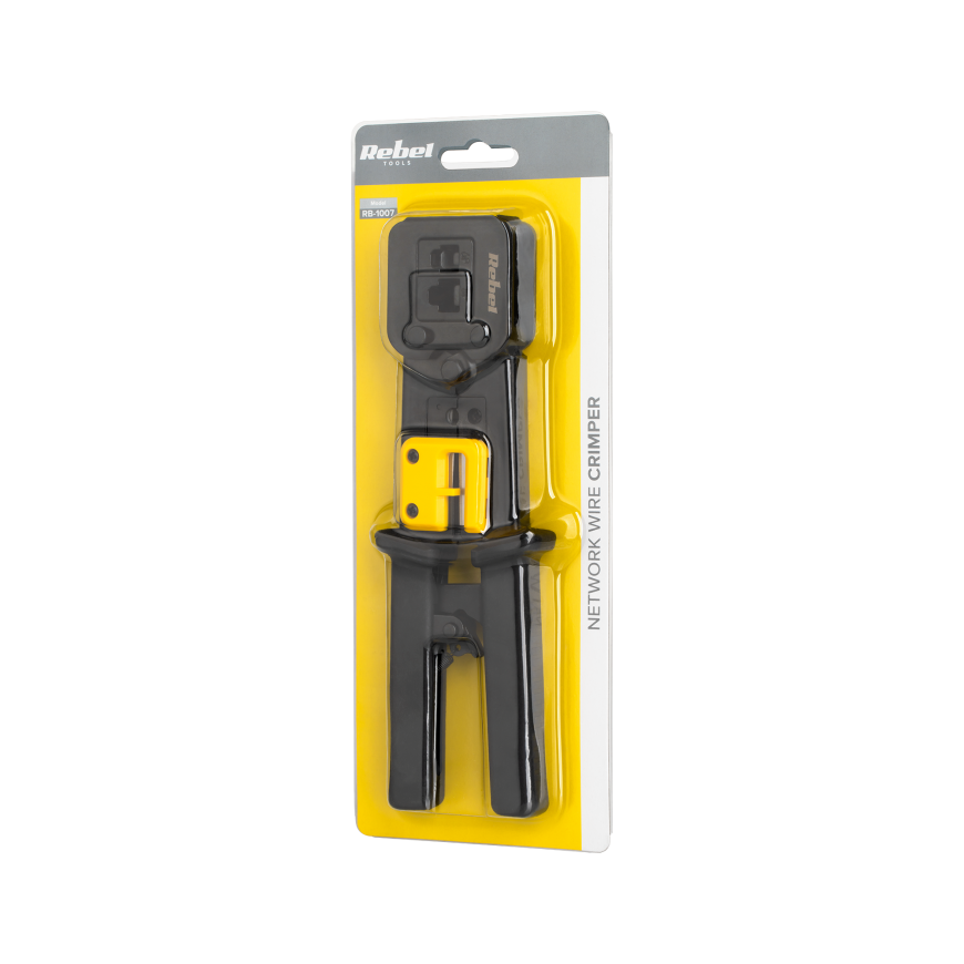 Rebel RJ45, RJ12, RJ11 pass-through plug holder – 5
