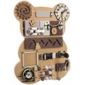 Manipulation board - kruzzel 22584 teddy bear Manipulation board - kruzzel 22584 teddy bear
