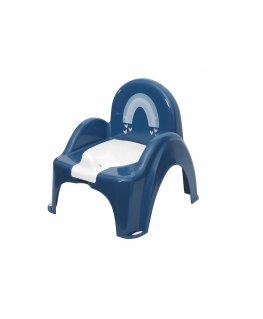 TEGA non-slip nightstand - chair METEO, Blue, ME-007-164