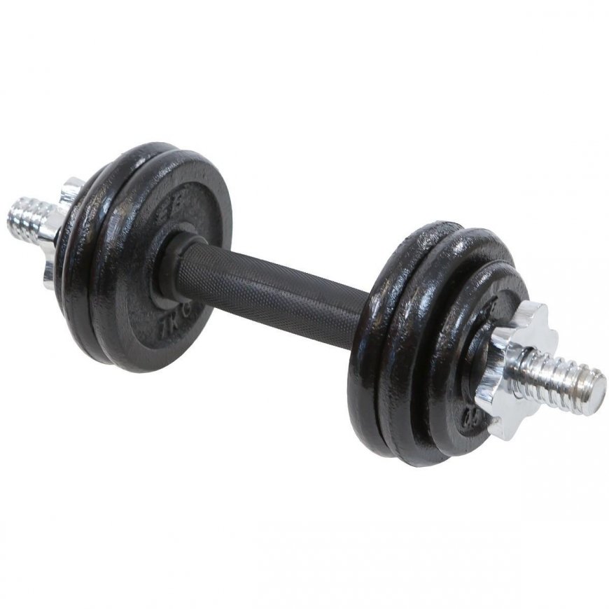 Cast iron dumbbell in a suitcase 7kg Eb Fit – 4