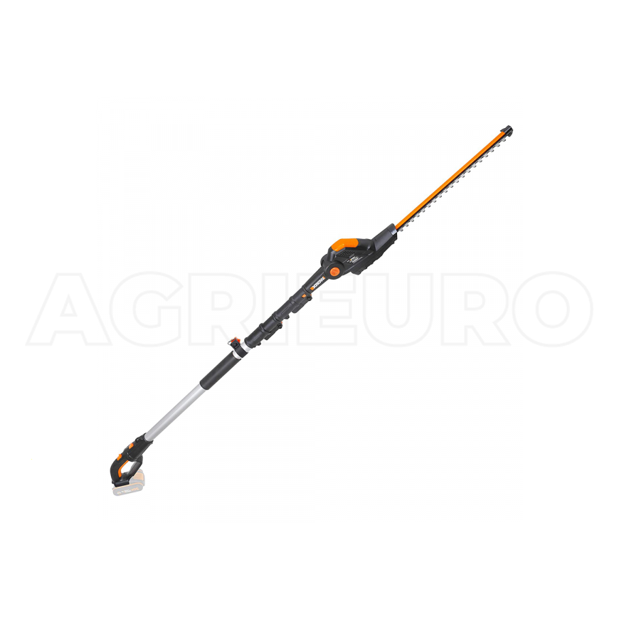 Worx WG252E.9 45cm na wysięgniku (be akumuliatoriaus ir kroviklio i ładowarki)