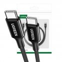Ugreen US557 USB-C to USB-C Cable, 100W, 5A (Black)