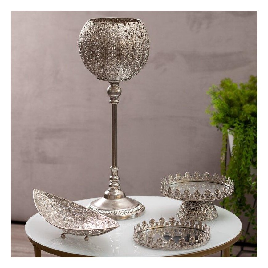 Eurofirany CM / AMELI / ŚW / 01 21X21X60 Silver – 4