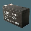 Mpl Power Elektro Megabat 12V 7.2Ah F1(187) AGM battery, 3-5 years Mpl Power Elektro Megabat 12V 7.2Ah F1(187) AGM battery, 3-5 years