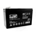 Mpl Power Elektro Megabat 12V 7.2Ah F1(187) AGM akumuliatorius, 3-5 metai Mpl Power Elektro Megabat 12V 7.2Ah F1(187) AGM akumuliatorius, 3-5 metai