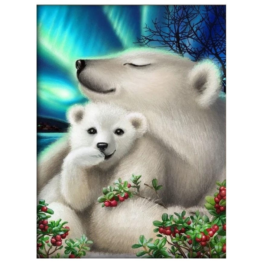 Beldizart Polar bears 30*40 cm AM1895