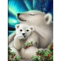 Beldizart Polar bears 30*40 cm AM1895 Beldizart Polar bears 30*40 cm AM1895