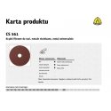 KLINGSPOR FIBER DISK 180mm, didelis dydis 100 CS561 / 25 vnt. KLINGSPOR FIBER DISK 180mm, didelis dydis 100 CS561 / 25 vnt.