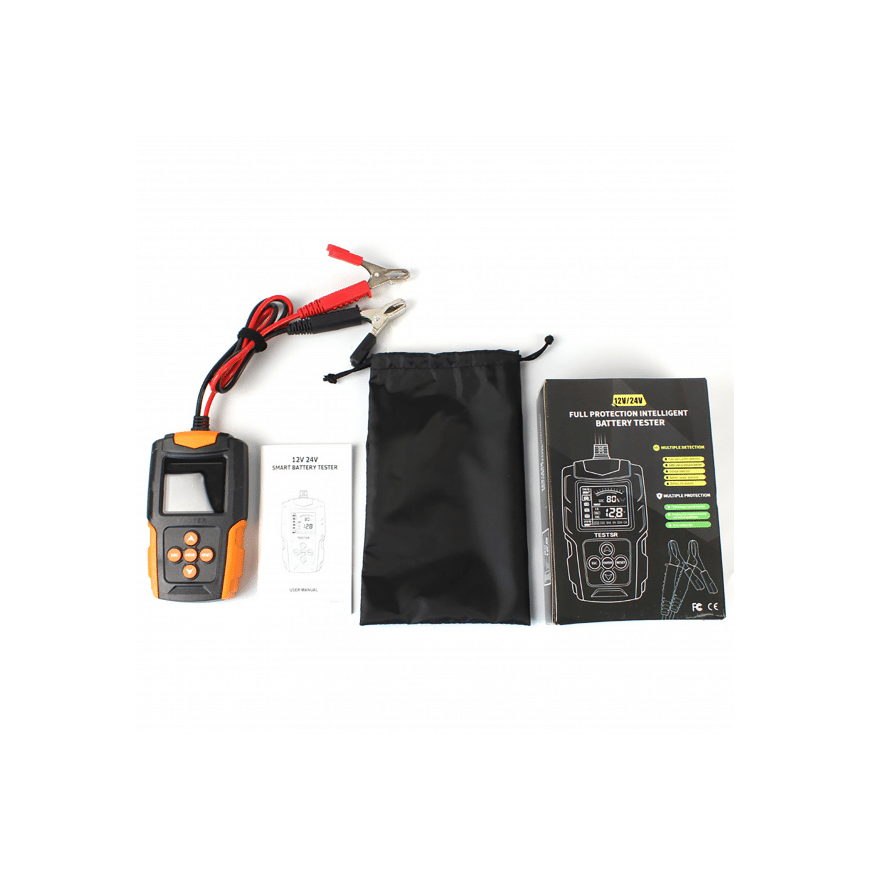 Inne Digital battery tester 12/24V – 2