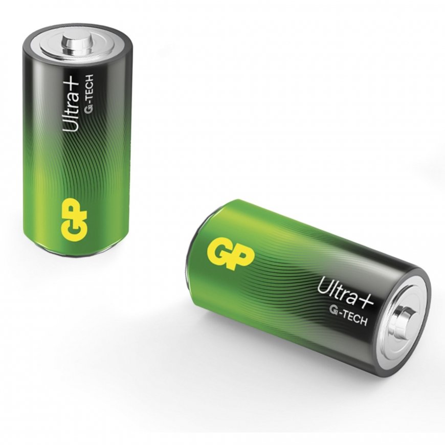 1x2 GP ULTRA PLUS Alkaline 1,5V C Baby LR14 03014AUPETA-B2