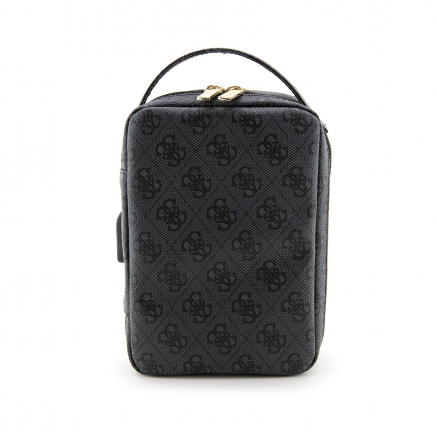 Dėklas Guess PU 4G Printed Stripes Travel Universal Bag Juodas – 2