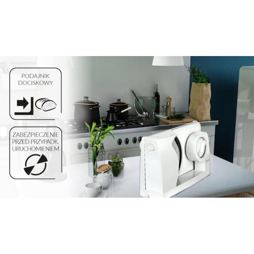 MPM MKR-05 slicer white, 150 W – 4