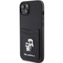 Dėklas Karl Lagerfeld KLHCP15SSAPKCNPK iPhone 15 6.1" juoda|juodas hardcase Saffiano Cardslot Karl&Choupette Metal Pin Dėklas Karl Lagerfeld KLHCP15SSAPKCNPK iPhone 15 6.1" juoda|juodas hardcase Saffiano Cardslot Karl&Choupette Metal Pin