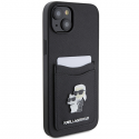 Case Karl Lagerfeld KLHCP15SSAPKCNPK iPhone 15 6.1" black|black hardcase Saffiano Cardslot Karl&Choupette Metal Pin Case Karl Lagerfeld KLHCP15SSAPKCNPK iPhone 15 6.1" black|black hardcase Saffiano Cardslot Karl&Choupette Metal Pin