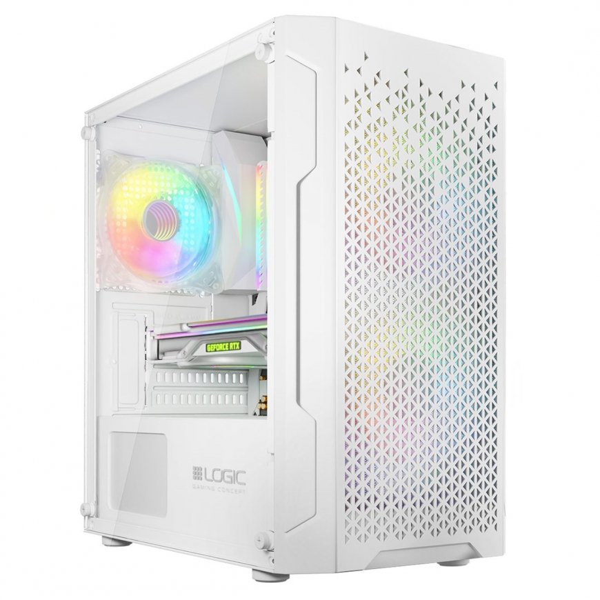 LOGIC ARAMIS ARGB Mini USB 3.0 balts