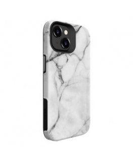 Evelatus Apple iPhone 15 Armor case TPU+PC Customized Print Design Marble White