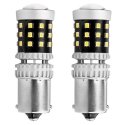 Amio Led canbus 2016 39smd 1156 ba15s p21w r10w r5w baltas 12v / 24v