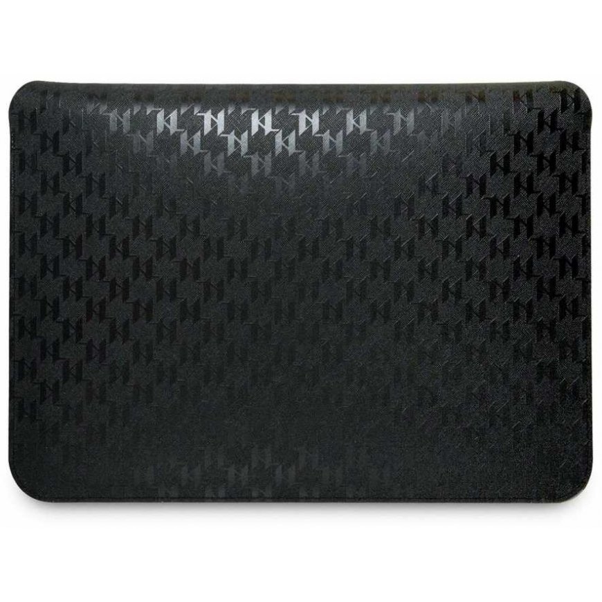 Case Karl Lagerfeld Karl Lagerfeld Saffiano Monogram Computer Sleeve 13/14 Inch Black – 3