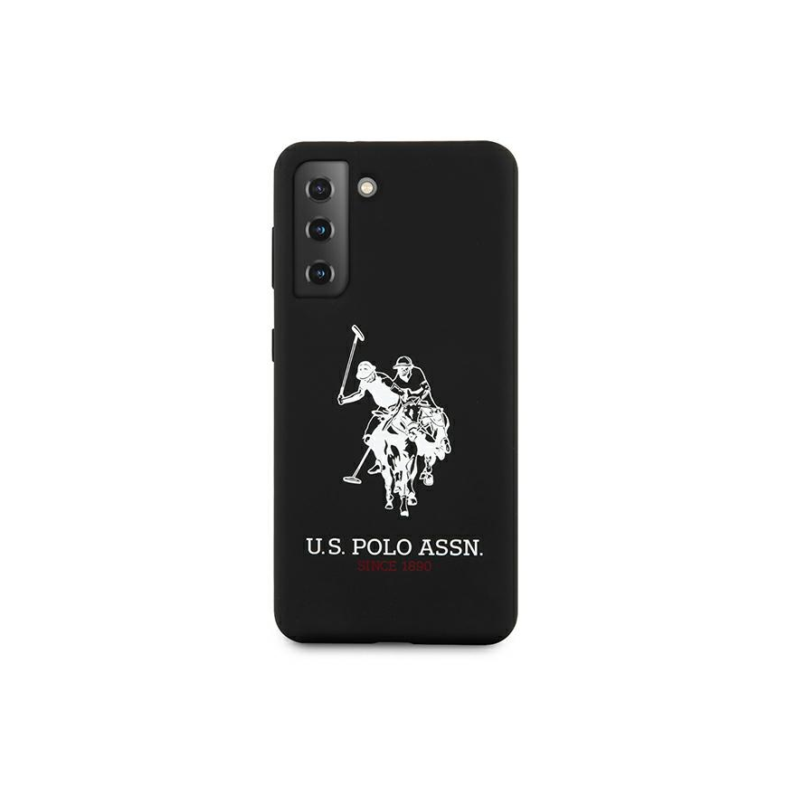 Case Us Polo Assn US Polo USHCS21SSLHRBK S21 G991 Black/Black Silicone Logo – 3
