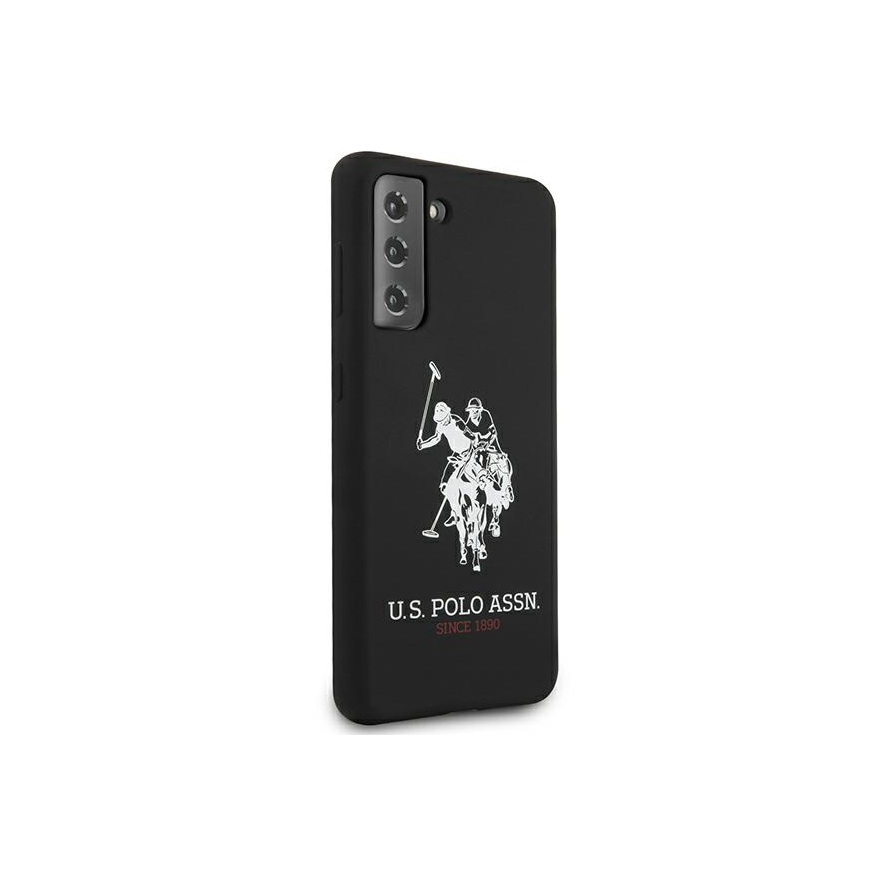 Dėklas Us Polo Assn US Polo USHCS21SSLHRBK S21 G991 juoda/juodas silikoninis logotipas – 4