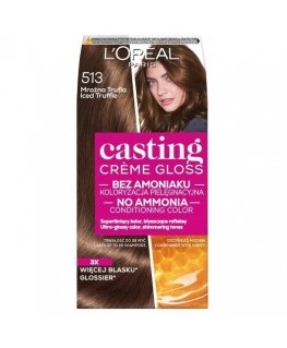 L'Oreal Casting Creme Gloss Dažantis kremas Nr. 513 Frosty Truffle