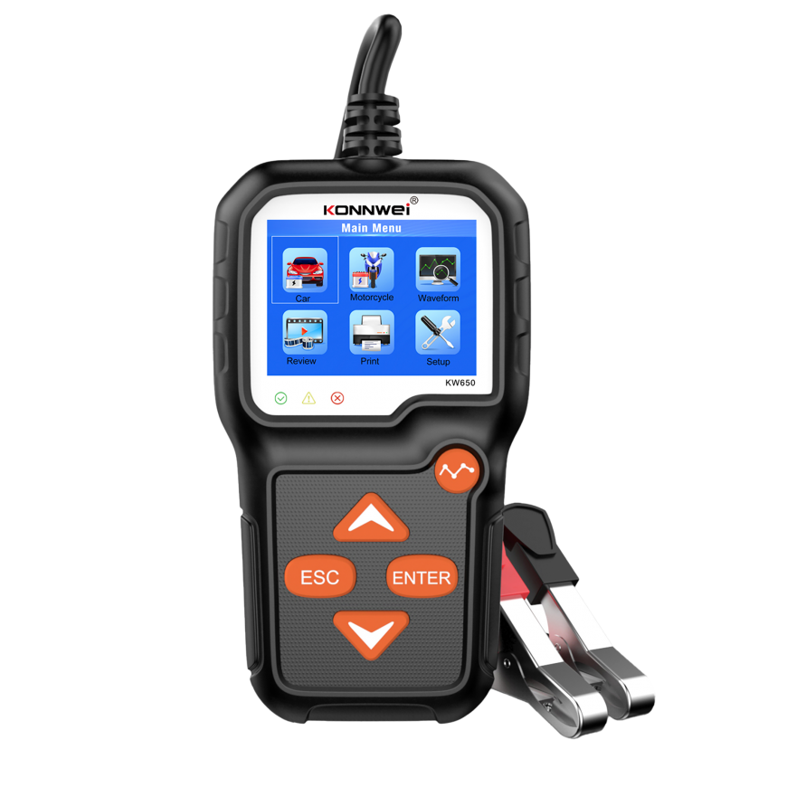 Konnwei KW650 battery meter