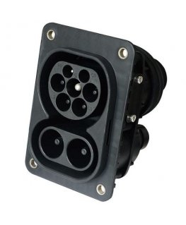 Electric car socket Duosida CCS 2 (Male), 200A, 32A, 3-phase