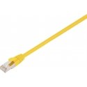 Fuj:tech CAT6A S/FTP -verkkokaapeli, 0.25 m, keltainen Fuj:tech CAT6A S/FTP -verkkokaapeli, 0.25 m, keltainen