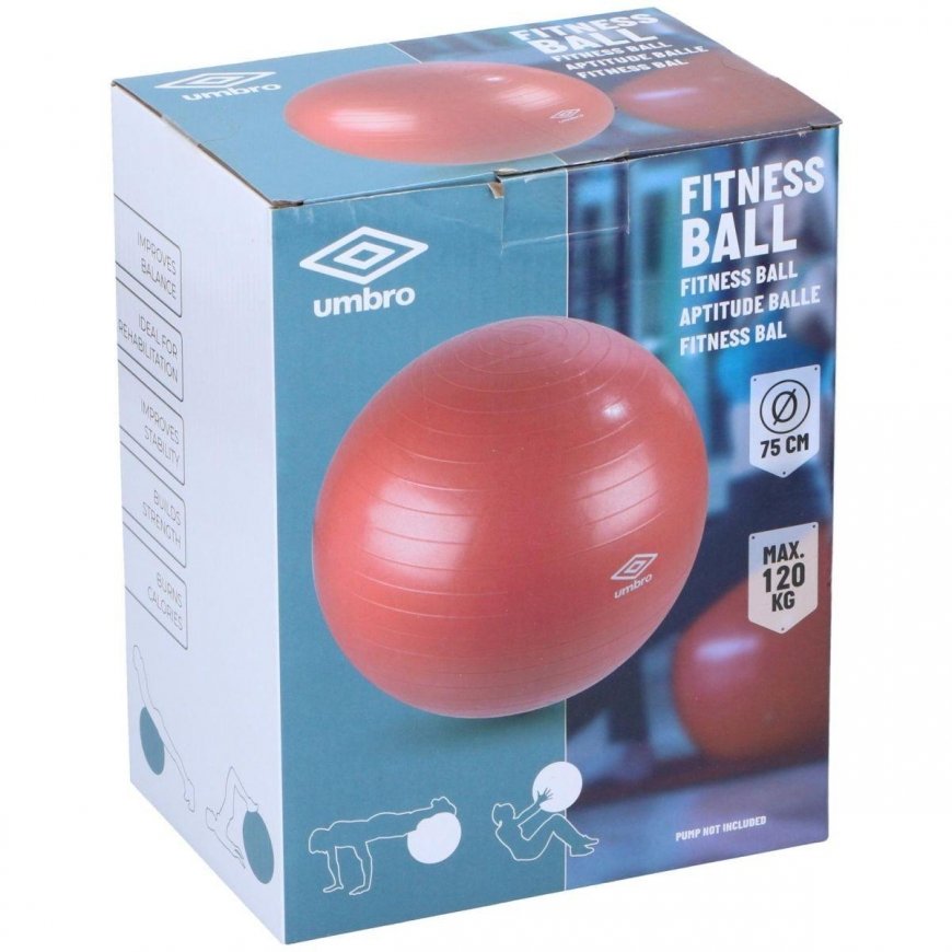 FITNESS BALL 75cm RED UMBRO – 3