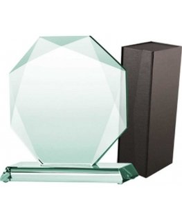 Tryumf Trofeum szklane su etui