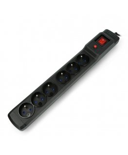 ARMAC M6/15/CZ Armac Surge Protection MULTI M6 (6 sockets) 1.5m black