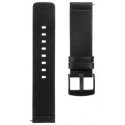 Smart watch leather Tactical strap, Black color, 22mm Smart watch leather Tactical strap, Black color, 22mm