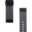 Smart watch leather Tactical strap, Black color, 22mm Smart watch leather Tactical strap, Black color, 22mm