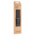 Smart watch leather Tactical strap, Black color, 22mm Smart watch leather Tactical strap, Black color, 22mm