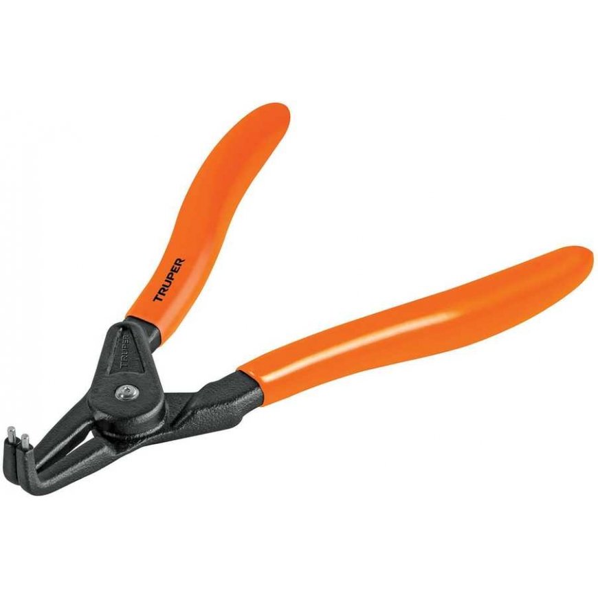Pliers for expanding outer rings, curved, 170mm Truper®