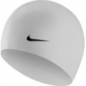 Balta Nike Os Solid plaukimo kepuraitė 93060-100 Balta Nike Os Solid plaukimo kepuraitė 93060-100