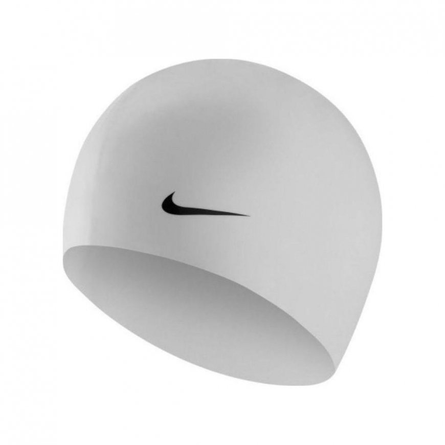 Balta Nike Os Solid plaukimo kepuraitė 93060-100 – 2