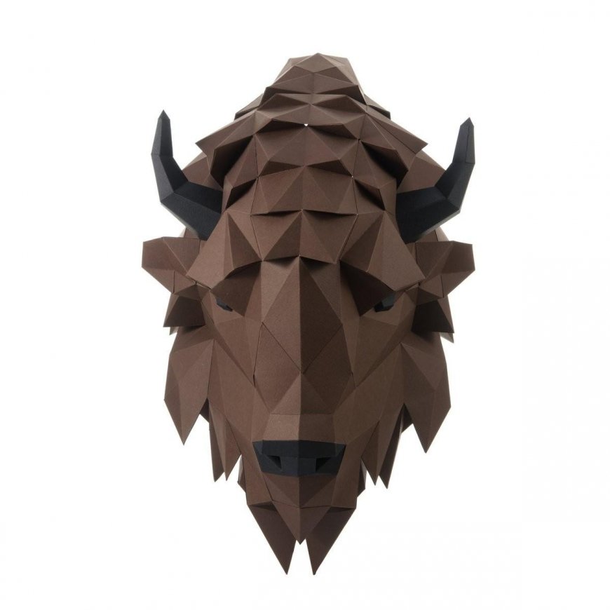Beldizart Wizardi 3D Papercraft Kit Zubr PP-1ZUV-2BB – 2