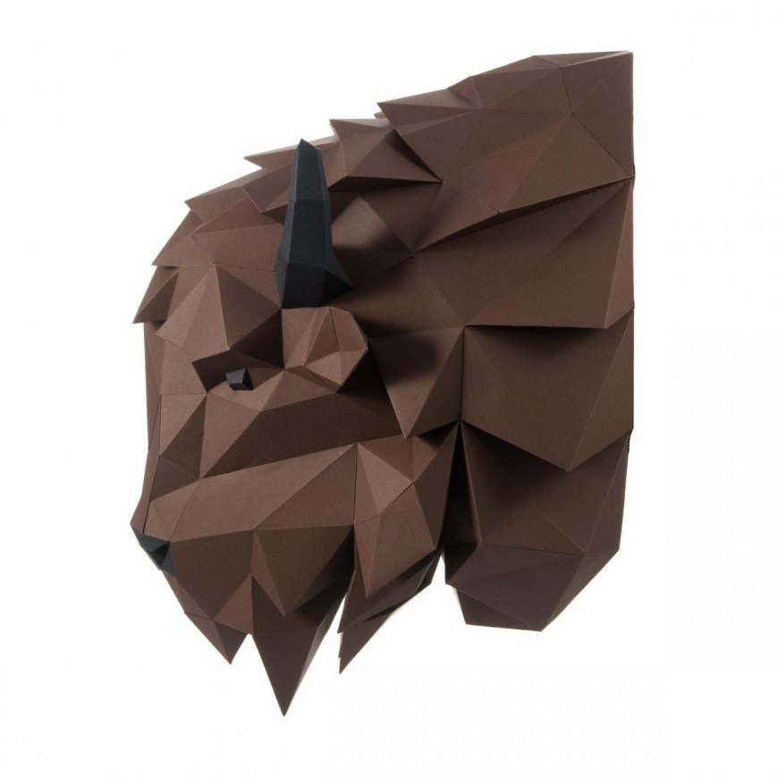 Beldizart Wizardi 3D Papercraft Kit Zubr PP-1ZUV-2BB – 3