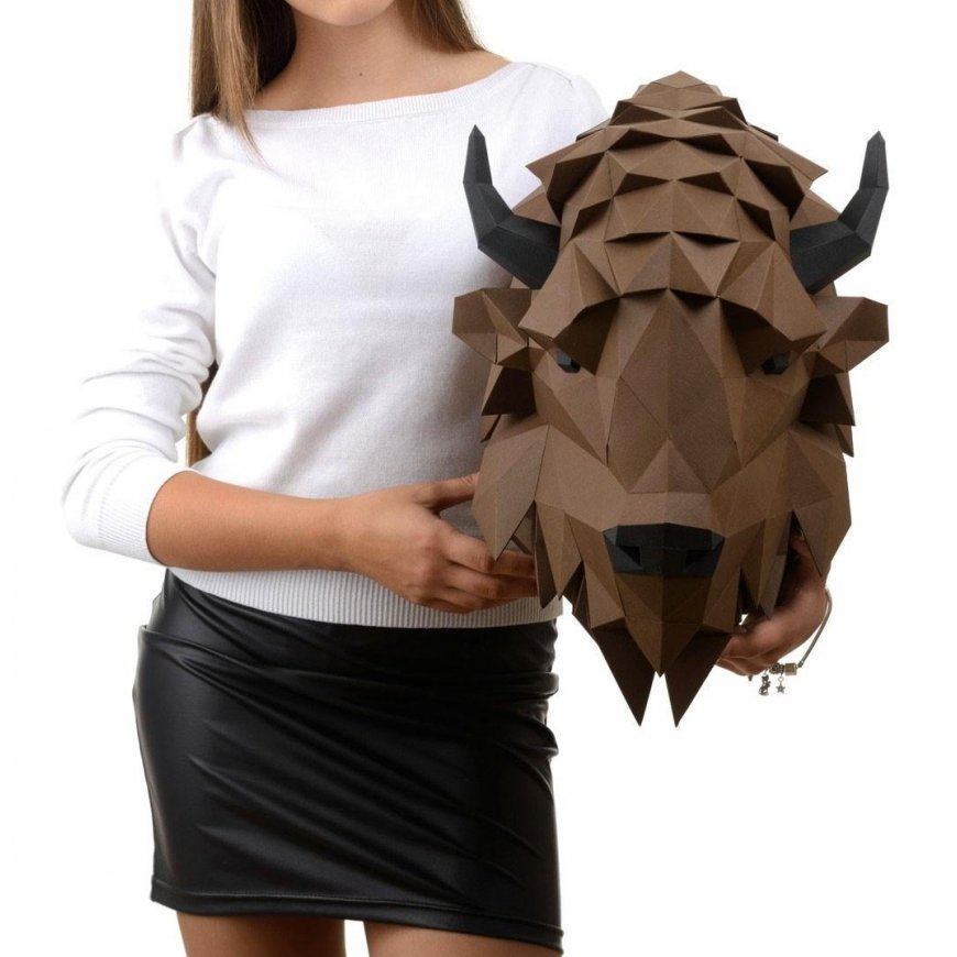 Beldizart Wizardi 3D Papercraft Kit Zubr PP-1ZUV-2BB – 5