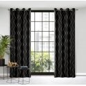 Eurofirany Euro curtains PIER / Z / MARGO / CZA 140X250 TRANS Eurofirany Euro curtains PIER / Z / MARGO / CZA 140X250 TRANS