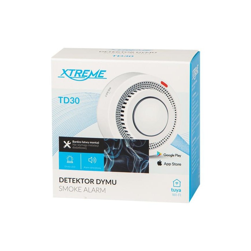 Blow Dūmų detektorius TD30 2xAAA WiFi – 3