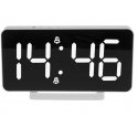 GreenBlue GB383 Digital Clock with Alarm Clock and Thermometer Function Electronic Clock LED Display White GreenBlue GB383 Digital Clock with Alarm Clock and Thermometer Function Electronic Clock LED Display White