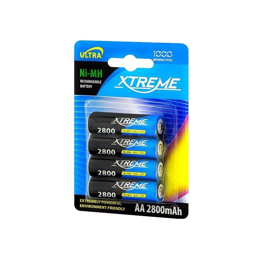 Blow Battery XTREME R6 Ni-MH AA 2800mAh (4 units)