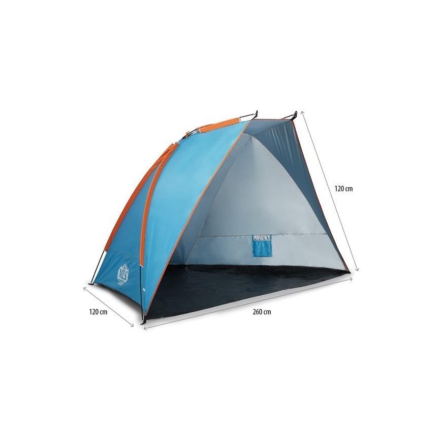 Beach tent Nils Camp NC8030, blue, 260x120x120cm